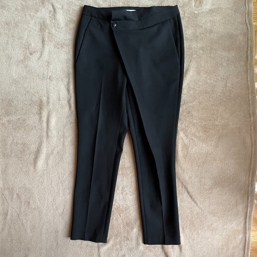 Helmut Lang Black Crossover Origami Radar Pants - Picture 2 of 13